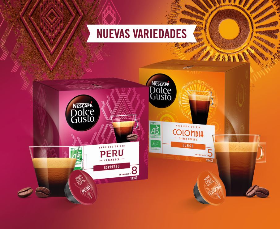 NESCAFÉ Dolce Gusto presenta nuevas cápsulas de café, de orígenes Perú y  Colombia
