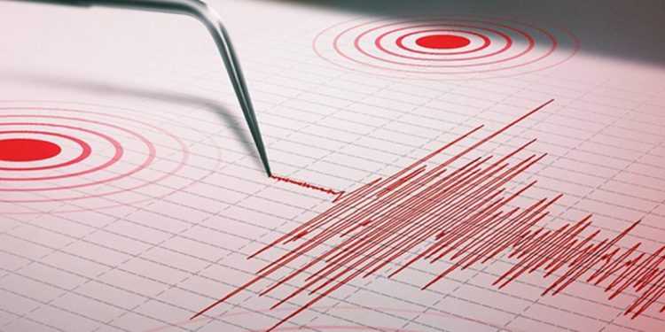 Tembor Graph Temblor de tierra de 5.1 epicentro Altamira, Puerto Plata